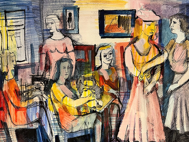 Jean Schuler, o.T. (Schneideratelier), 1949