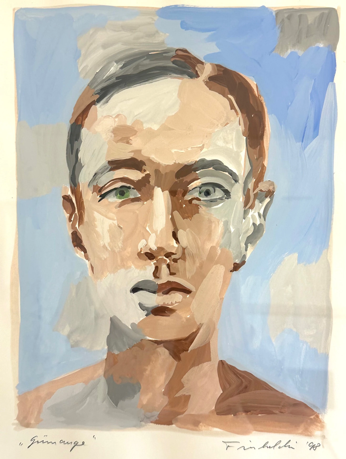 New Places XII, 2023, oil on canvas, 40 x 30cm, courtesy the artist