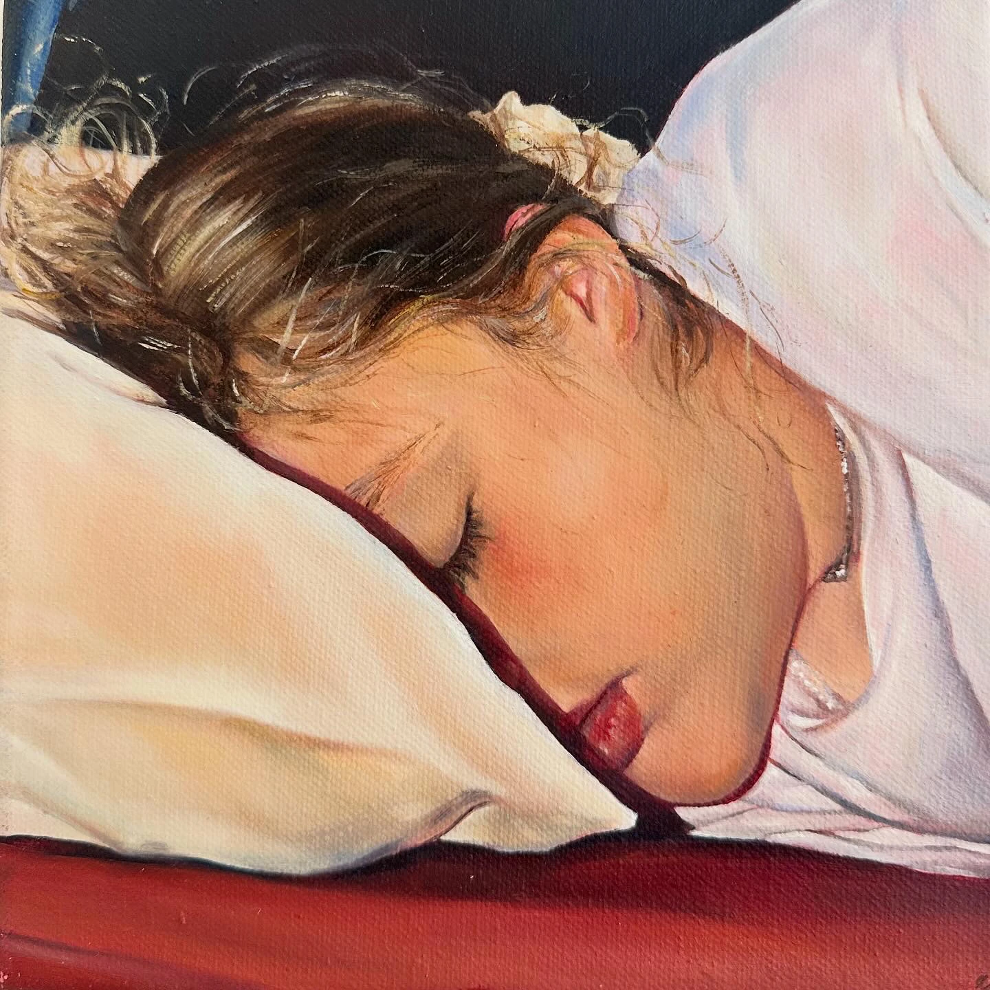 New Places XII, 2023, Öl auf Leinwand, 40 x 30cm, courtesy the artist